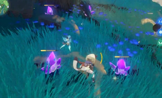 原神紫晶块怎么速刷1