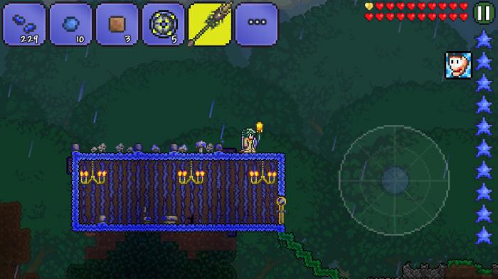 泰拉瑞亚怎么造蘑菇人的房子3