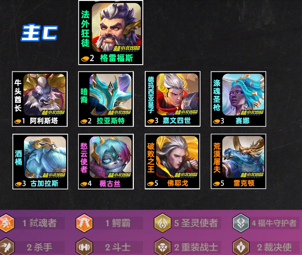 金铲铲之战圣灵男枪怎么玩1