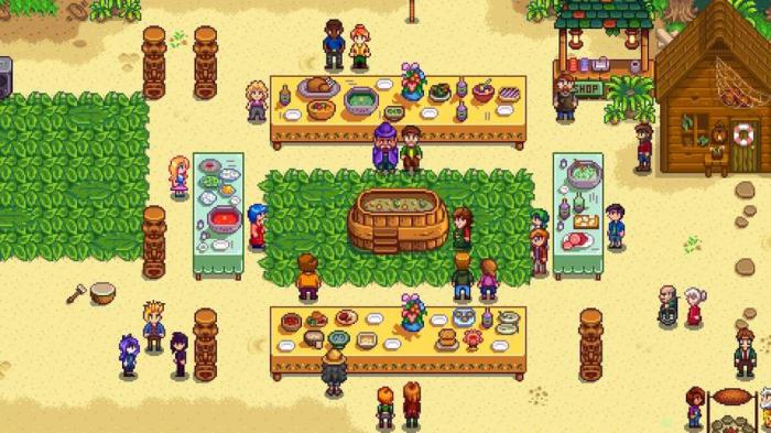 星露谷物语夏威夷宴会怎么参加1