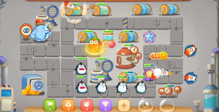 保卫萝卜3工厂最后一关怎么过1