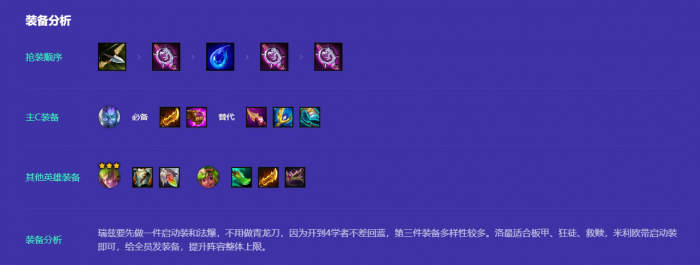 金铲铲之战复苏瑞兹阵容怎么搭配2