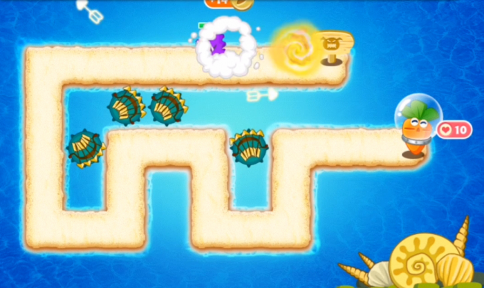 保卫萝卜深海2怎么过2