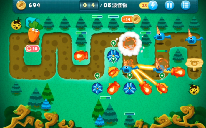 保卫萝卜终极挑战32关怎么通关2