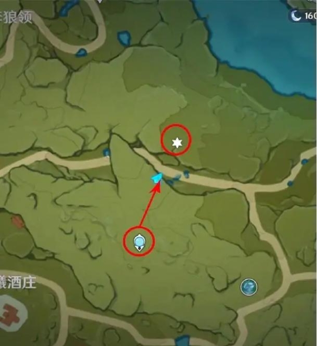 原神蒙德地灵龛的位置在哪2