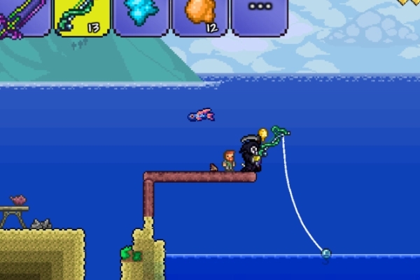 泰拉瑞亚技工钓竿怎么得1