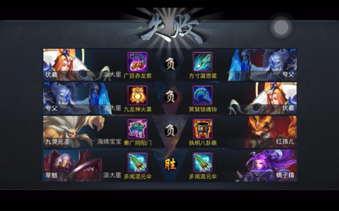 乱斗西游2伏羲怎么搭配阵容1