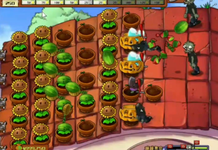 植物大战僵尸跳跳僵尸怎么打1