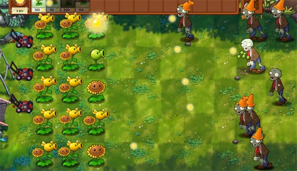 《植物大战僵尸融合版》冒险模式第1关通关攻略4