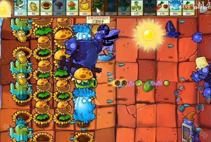 《植物大战僵尸杂交版》挑战模式第58关通关攻略4