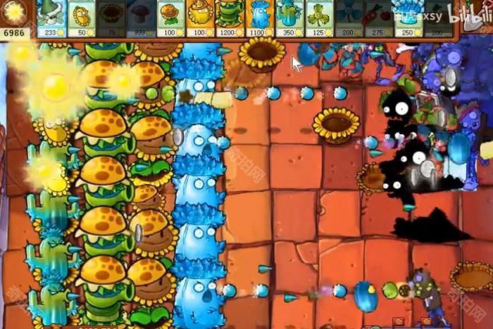 《植物大战僵尸杂交版》挑战模式第58关通关攻略6