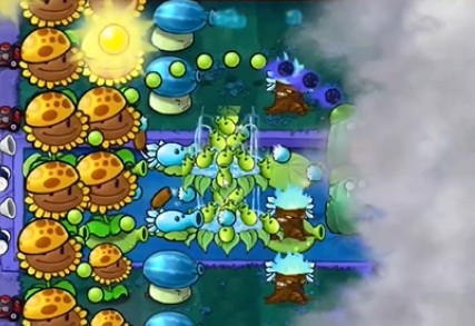 《植物大战僵尸杂交版》冒险模式第18关通关攻略4