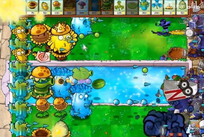 《植物大战僵尸杂交版》挑战模式第59关通关攻略4