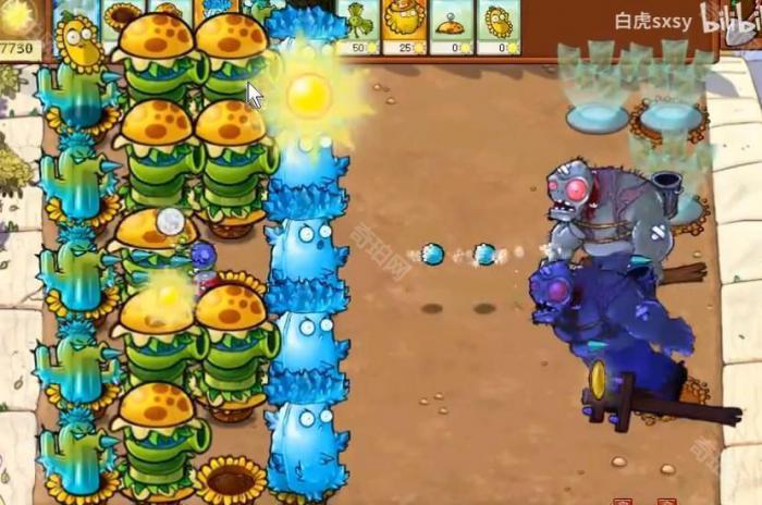 《植物大战僵尸杂交版》挑战模式第67关通关攻略6