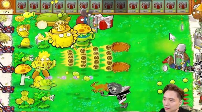 《植物大战僵尸杂交版》冒险模式第27关通关攻略4