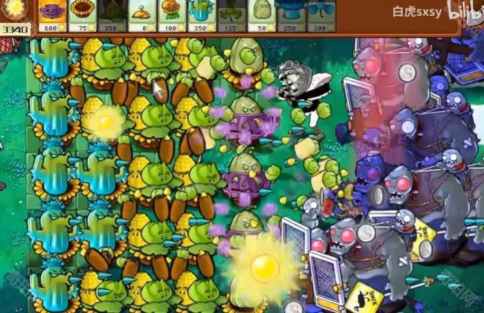 《植物大战僵尸杂交版》挑战模式第3关通关攻略6