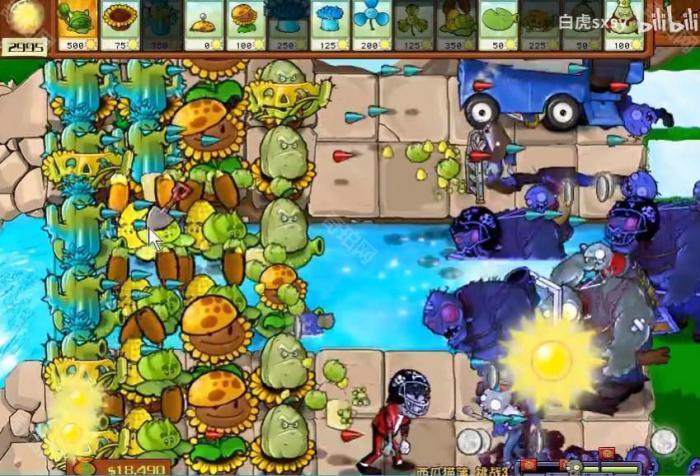 《植物大战僵尸杂交版》挑战模式第12关通关攻略5