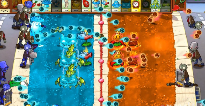 《植物大战僵尸杂交版》冰火两重天模式玩法攻略3