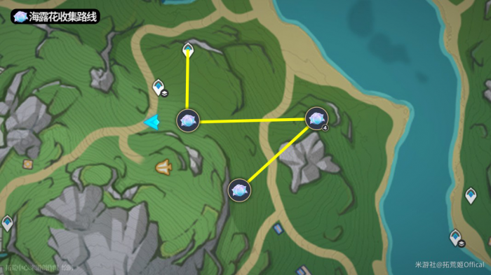 《原神》希格雯突破材料及收集路线图5
