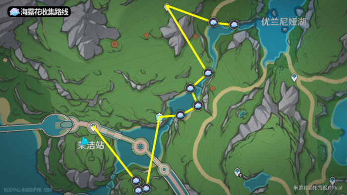 《原神》希格雯突破材料及收集路线图11