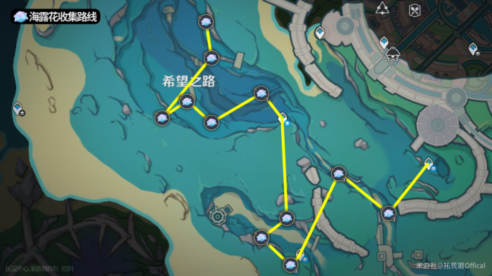 《原神》希格雯突破材料及收集路线图14