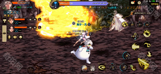 《DNF手游》世界领主烈焰石巨人打法攻略9