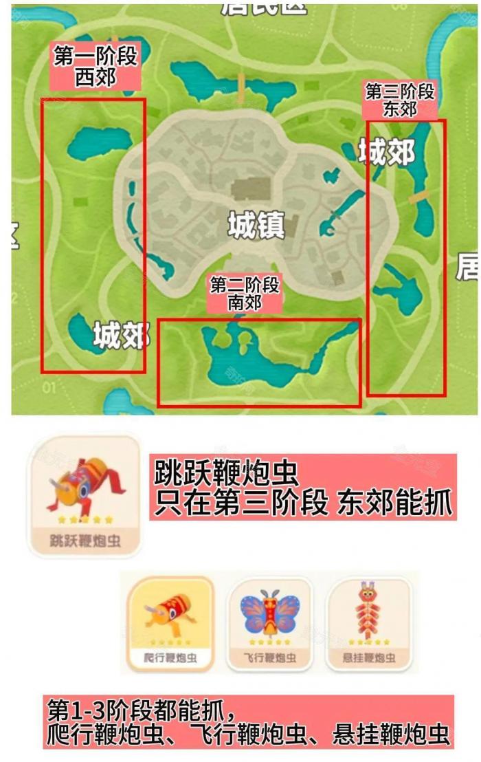 《心动小镇》跳跃鞭炮虫捕捉方法3