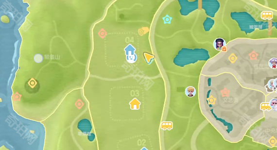 《心动小镇》每日溜溜橡木及无暇萤石位置一览2