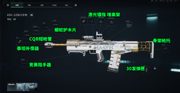 三角洲行动ASh12步枪怎么改3