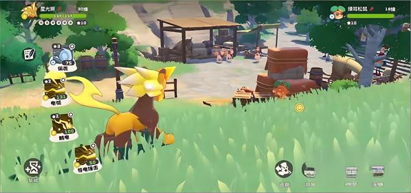 洛克王国世界绿耳松鼠怎么配招4