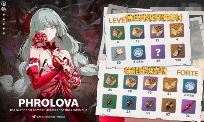 鸣潮弗洛洛养成材料有哪些2