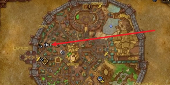 魔兽世界暗索地精军需官在哪2