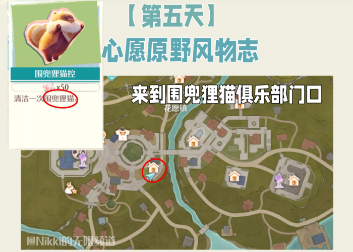 无限暖暖围兜狸猫控怎么玩2