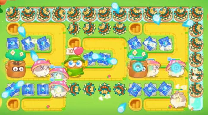 保卫萝卜4头等大事第10关怎么通过8