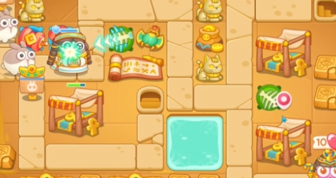 保卫萝卜4法老归来第67关怎么过关3