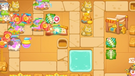 保卫萝卜4法老归来第67关怎么过关4