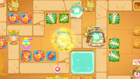 保卫萝卜4法老归来第67关怎么过关5