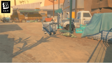 绝区零野火镇小卡格车在哪5