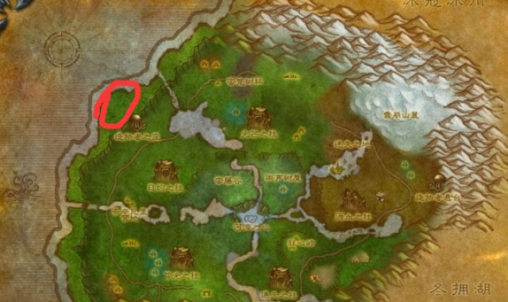 魔兽世界雷暴台地位置在哪1