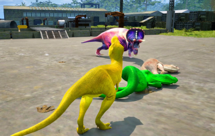 恐龙岛恐龙怎么吃东西2