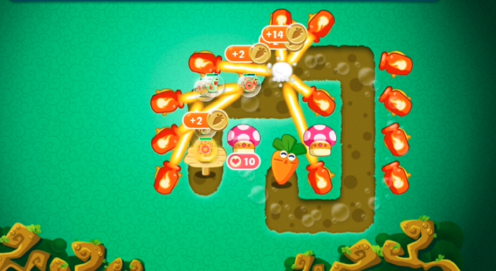 保卫萝卜39关怎么过2