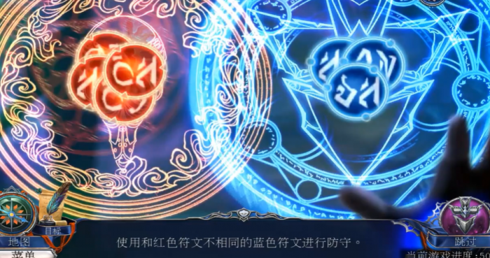 密室逃脱13怎么旋转骷髅头3