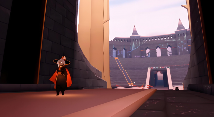 光遇霞谷怎么进飞行赛道3