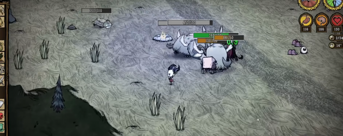 饥荒多少只牛打得过巨鹿2