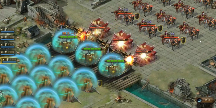 攻城掠地刘备大招怎么打2