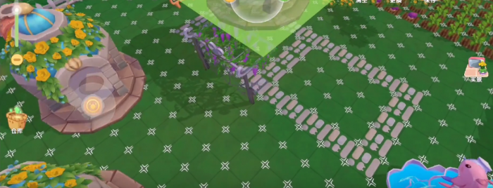 摩尔庄园玫瑰厅怎么叠起来2