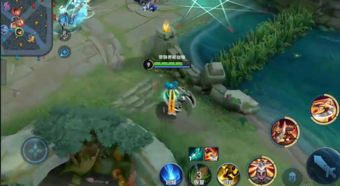 王者荣耀李元芳怎么打1