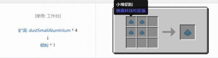 我的世界格雷科技社区版粉合成表大全2