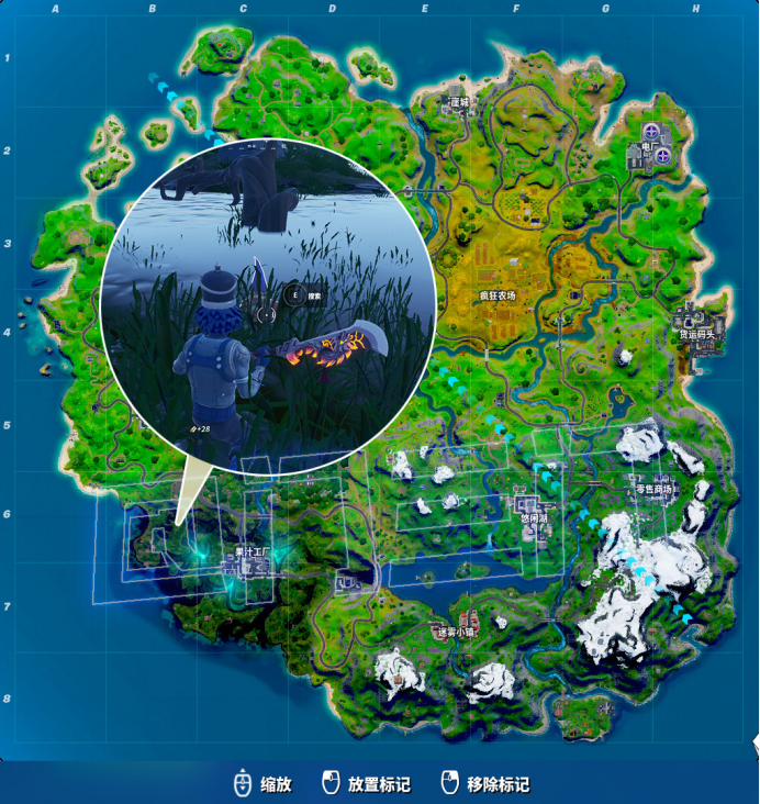 《堡垒之夜》果泥vS软泥任务攻略7