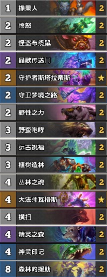 《炉石传说》暗影崛起铺场德卡组介绍1